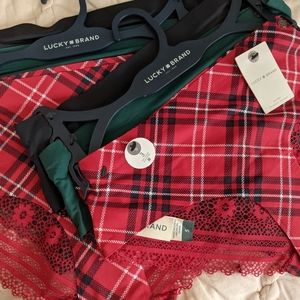 Lucky Brand 3 Pack No Show Hipsters